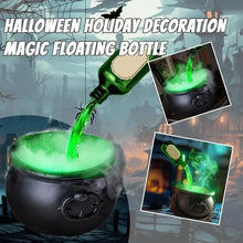 LED Witch Cauldron with Fog & Skeleton Decor