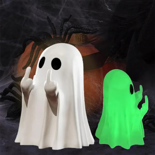Luminous Ghost Statue