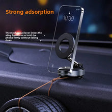 360° Foldable Magnetic Car Phone Holder with Vacuum Suction
