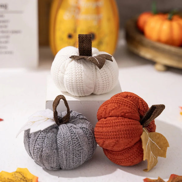 Handmade Crochet Pumpkin Decor