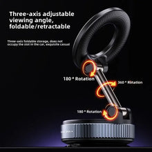 360° Foldable Magnetic Car Phone Holder with Vacuum Suction