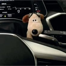 Cute Plush Puppy Car Wiper Switch Decoration