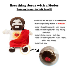 Breathing Jesus Plush Toy