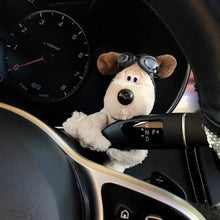Cute Plush Puppy Car Wiper Switch Decoration