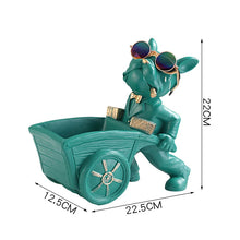 Dog Statue Storage Box