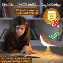 Wooden Bird Night Light
